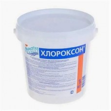Дезинфицирующее средство "Хлороксон"  для воды в бассейне, ведро,  1 кг   4404793