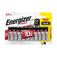 Батарейка Energizer Max LR 6 (16*Bl) (E91) (96)