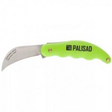 Нож садовый, 170 мм, складной, изогнутое лезвие, пластиковая эргономичная рукоятка// PALISAD